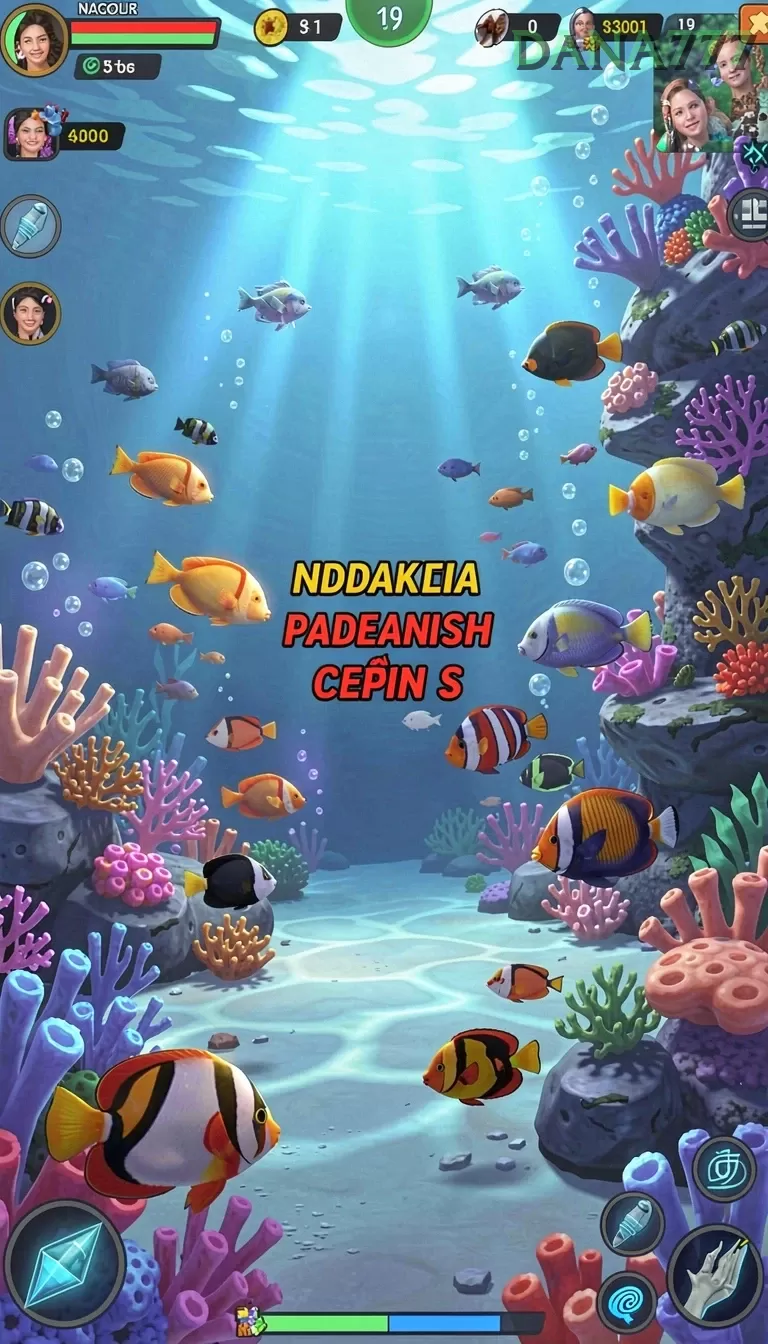 Cuplikan layar POS4D — menu navigasi